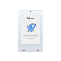 Android 7 pouces rj45 rj11 POE tablet Wall mount tactile moniteur