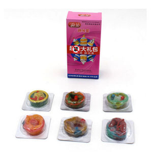 JoyPark – Lot de 6 préservatifs masculins en silicone à picots, étanches, sans phtalates, pour usage anal, jouet sexuel créatif de haute qualité - Product Image 6