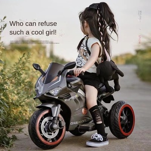 Motocicleta eléctrica superduradera para niños, vehículo de juguete recargable con control remoto para adultos y niños, adecuado para el tiempo de juego diario - Product Image 1