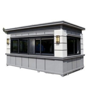 Poste de Garde en Structure Acier, Design Moderne, Cadre en Acier Léger, Résistance au Vent 121+mph - Product Image 2