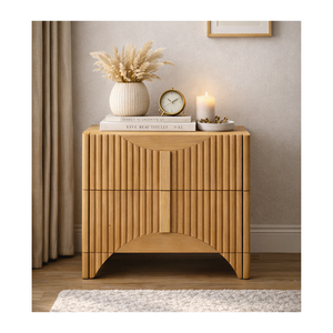 Modern Design Bedroom Furniture Sustainable Solid Wood Wholesale Price Home Furniture Nightstand Wood <b>Bedside</b> Table - Product Image 1