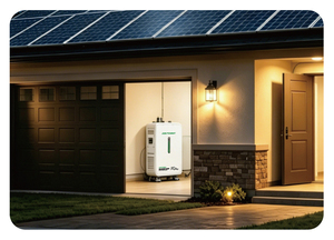ระบบกักเก็บพลังงานแสงอาทิตย์แบบติดตั้งบนพื้นดิน 51.2V 206Ah LiFePO4 แบตเตอรี่สำรองพลังงานสำหรับบ้าน - Product Image 4