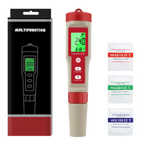 Digitaler Wasserqualitätsmonitor Tester 4-in-1 EC TDS PH TEMP Messgerät Mit Hintergrundbeleuchtung für Pools Trinkwasser - Product Image 6