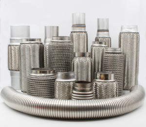 2 "x 6" x 10 "गर्म बिक्री उचित मूल्य कार निकास निकास लचीले पाइप के साथ डबल ब्रेड्स - Product Image 6