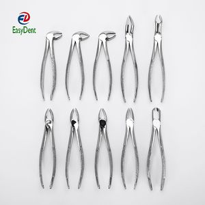 Tang Potong Gigi Dewasa, Ekstraktor Gigi Forsep, Tang Gigi untuk Dokter Gigi dengan Kit Alat Ekstraksi Bedah Gigi - Product Image 1