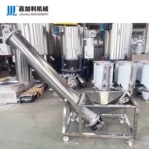 Vacuum Screw Conveyor For Plastic Pellets Powder Spiral Screw Loader