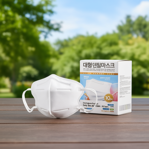 Grand masque dentaire blanc, paquet de 10, produit d'hygiène buccale, soin quotidien de la peau, tous types de peau - Product Image 3
