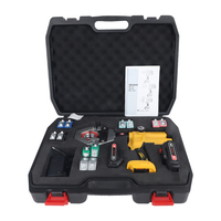 Pince à sertir hydraulique DM-71500 Machine à outils de presse AC avec matrices Outil de presse de tuyau hydraulique manuel A/C Kit de sertissage