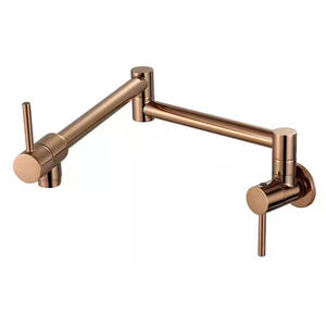 Robinet de cuisine <span class=keywords><strong>gourmet</strong></span> en acier inoxydable personnalisé finition brossée articles sanitaires mitigeurs robinets du fabricant pour éviers de cuisine - Product Image 6