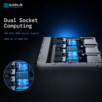 Nouveau serveur informatique d'entreprise FusionServer 1258H V7 1U en rack pour la virtualisation et l'hébergement cloud