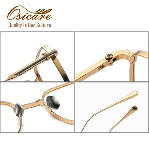 Gafas De marca De diseñador De lujo, Gafas Brillen Japón Len Montura De Gafas De Lujo para hombre, montura De Gafas De titanio puro - Product Image 5