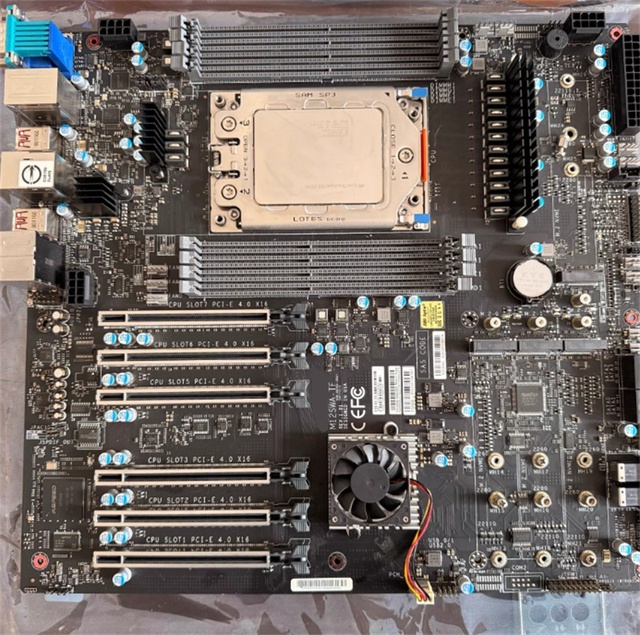 Motherboard M12SWA-TF Workstation Motherboard Installed Support PRO 5975WX CPU 32-Core/64-Thread Processor