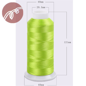 Rayon Mềm 120D 2 Thêu Chủ Đề 4000 Yards 100% Polyester Thêu Twist 108D Chủ Đề Cho May - Product Image 2