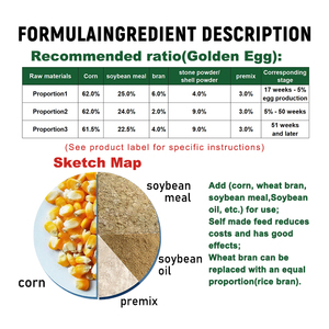 17 + Tuần trứng vàng premix 3% Probiotics & Prebiotics bổ sung cho lớp hen thức ăn - Product Image 6