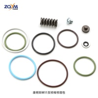 ZQYM, venta al por mayor de fábrica, Kit de reparación de inyectores, Kit de reparación de bomba de motor diésel, Kits de sello de junta tórica de inyector para inyección Cummins M11 N14