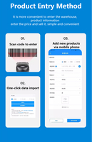Terminal de point de vente (PDV) en gros, 15,6 pouces, Win 10/11/Android, caisse enregistreuse, kiosque libre-service pour restaurant, système de point de vente pour magasin