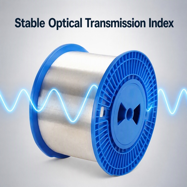 High Precision Colored Bare Optical Fiber, G657A2 G652D OM3 Bare Fiber Reel, Raw Material for Indoor FTTH Cable Processing