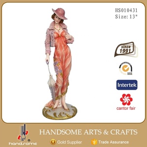 13 pulgadas resina decoración hermosa <span class=keywords><strong>mujer</strong></span> animado <span class=keywords><strong>Victoria</strong></span> señora estatuilla - Product Image 2