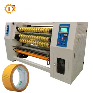 GL-213 PLC control bopp tape slitting machine tape making machines adhesive tape slitting machine