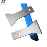 Lames de pelletiseur WL en alliages d'acier HRC 58-62, haute efficacité, pour extrudeuse, lame rotative pour machine de découpe de granulés plastiques