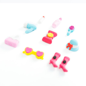 Nette Prinzessin DIY Craft Radiergummi, Cartoon Fashion School Supplies für Kinder, ungiftig anpassbare Radiergummi Bulk Großhandel Low MOQ - Product Image 5