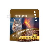 Arena para Gatos de Bentonita 99.99% Libre de Polvo, Arena para Gatos de Alta Calidad en Forma de Bola, Arena Natural de Sodio para Mascotas