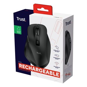 <b>Mouse</b> Consumer Fyda Rechargeable Black 24727 - Product Image 2