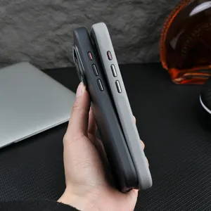 Fit For IPhone Cover New Arrival Ultra Smooth Luxury Carbon Fiber Texture Rubber Coated Cell Phone Case For 15 14 13 12 Pro Max