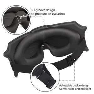 Antifaz de Espuma Viscoelástica 3D para Dormir, Bloquea la Luz, para Dormir Profundamente, Parche para los Ojos - Product Image 5