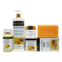 Gluta Master Secret Terminal Blanc pour Peau Caramel avec Collagène Glutathion Kit de Soins Éclaircissants Puissants