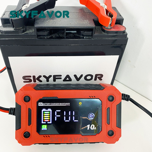 Nouveauté : <span class=keywords><strong>Chargeur</strong></span> de <span class=keywords><strong>batterie</strong></span> 12V 10A automatique intelligent rapide pour <span class=keywords><strong>moto</strong></span>, camion <span class=keywords><strong>et</strong></span> <span class=keywords><strong>voiture</strong></span> avec fonction d'alimentation - Product Image 3
