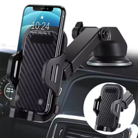 Support de téléphone portable universel pour voiture, en plastique ABS imperméable de haute qualité, avec ventouse 360°, pour tableau de bord