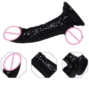 Дружелюбный к коже фаллоимитатор 20 см, силиконовый пенис 1-1, прозрачная текстура для мастурбации для мужчин и женщин - Product Image 6