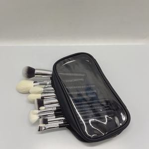 Ensemble de pinceaux de maquillage professionnel de luxe vegan <span class=keywords><strong>Real</strong></span> Black <span class=keywords><strong>Techniques</strong></span> avec logo personnalisé, marque privée, haute qualité OEM, 15 en 1, fond de teint - Product Image 3