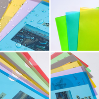 Carpeta de Presentación en Forma de L Personalizada, A4, PP, Multicolor, con Logotipo Personalizado para Uso Escolar y de Oficina
