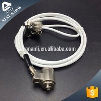 ANLI Nuevo tipo de ordenador portátil Curl Cable Lock con barra en T