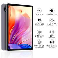 Tablette PC Android en gros OEM ODM 2 4 6 8 Go de RAM 64 128 Go de ROM Wifi Gaming 11 pouces Tableta Tablette