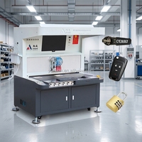 Machine de traitement du caoutchouc - Distributeur automatique de colle avec caméra CCD pour le collage de joints en caoutchouc