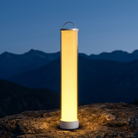 Lámpara de Mesa Inalámbrica RGBIC, Luz Ambiental Inalámbrica con Control Remoto por Aplicación, Sincronización Musical y Batería de 3600 mAh para Compradores Minoristas