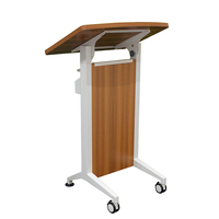 Pupitre de conférence moderne, table de discours, podium, mobilier de bureau, pupitre scolaire pliable