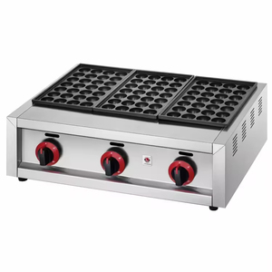 Machine à <span class=keywords><strong>takoyaki</strong></span> électrique multifonctionnelle commerciale, revêtement antiadhésif, gril à boulettes de poisson, machine à <span class=keywords><strong>takoyaki</strong></span>, snack, hôtels, restaurants - Product Image 6