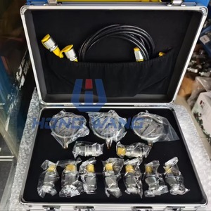 เครื่องทดสอบเกจวัดแรงดันไฮดรอลิกของรถขุด 3/4/5 เกจ พร้อมข้อต่อแบบที - Product Image 3