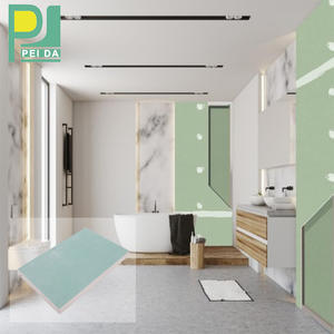 Plaque de plâtre de panneau de gypse de cloison sèche de matériaux de construction de <span class=keywords><strong>maison</strong></span> facile à installer - Product Image 2