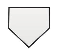 Plaque vierge de sublimation Plaque de baseball en bois