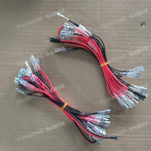 5V 12V照明付き電球LEDケーブルプッシュボタンワイヤー2.8mmクイックスペード端子コネクタアーケード電源へ - Product Image 6