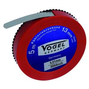 VOGEL - 455040 Feuille d'épaisseur en acier trempé-EAN 4010873800405 FEELERS AND PITCH GAUGES - Product Image 1