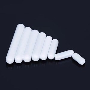 BAT <span class=keywords><strong>LAB</strong></span>-agitador magnético PTFE, barra agitadora cilíndrica tipo C, mezclador de agitación, barras giratorias blancas, precio barato - Product Image 3