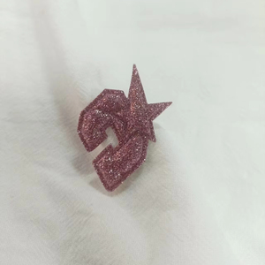 Insigne de personnalisation de paillettes de <span class=keywords><strong>patch</strong></span> TPU de logo gaufré d'hologramme d'OEM pour le sweat à capuche de vêtements - Product Image 2