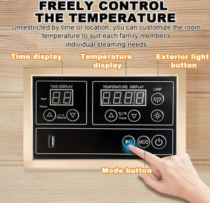 サウナスパルームカスタマイズされた高級モダンデザイン屋内一人乾燥熱 - Product Image 4