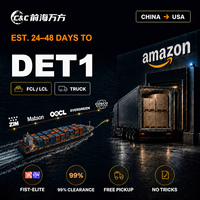 Agente de Envío DET1 FBA FTL LTL, 39000 Amrhein RD LIVONIA MI 48150, Envío Marítimo DDP LCL FCL, Transitario de China a Estados Unidos